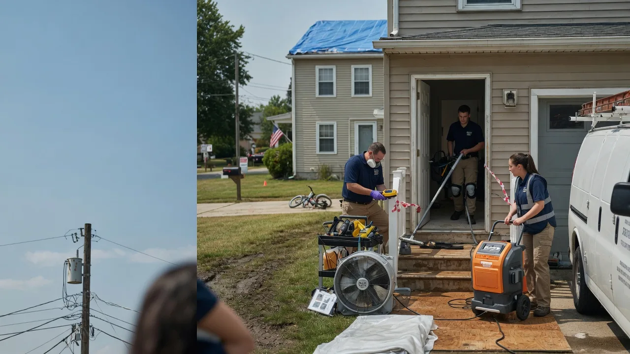 Water Damage Repair in Black Earth, WI near me